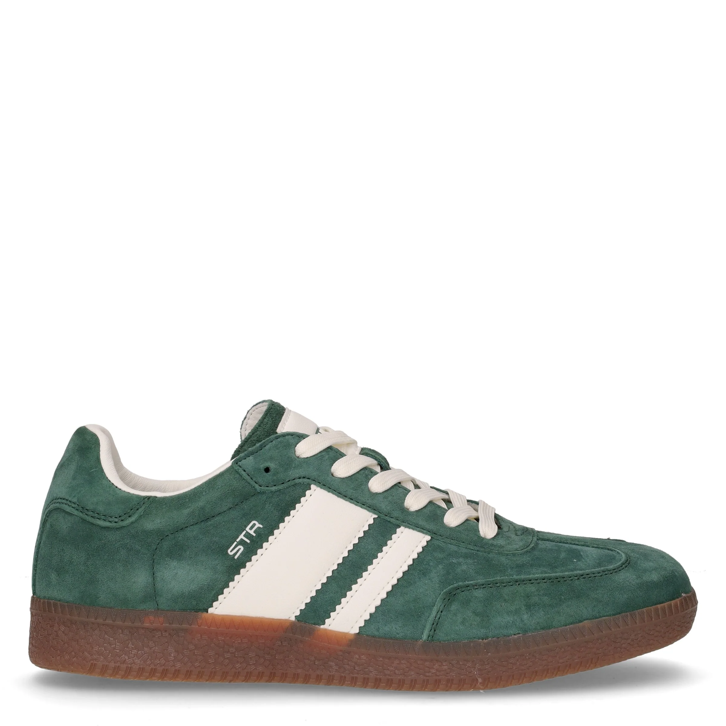 Sneaker in pelle verde