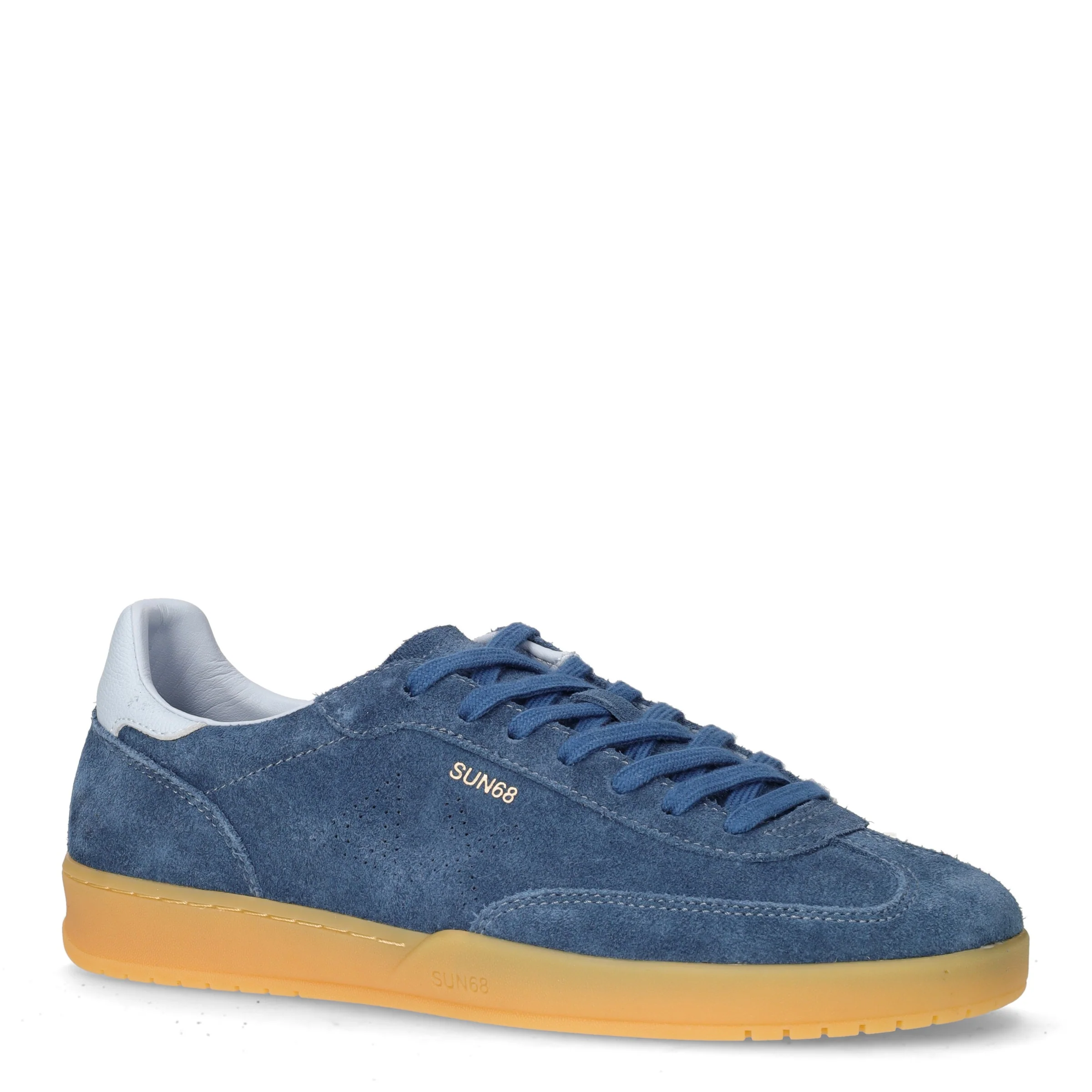 California Sun Suede Sneaker in pelle blu - Image 2
