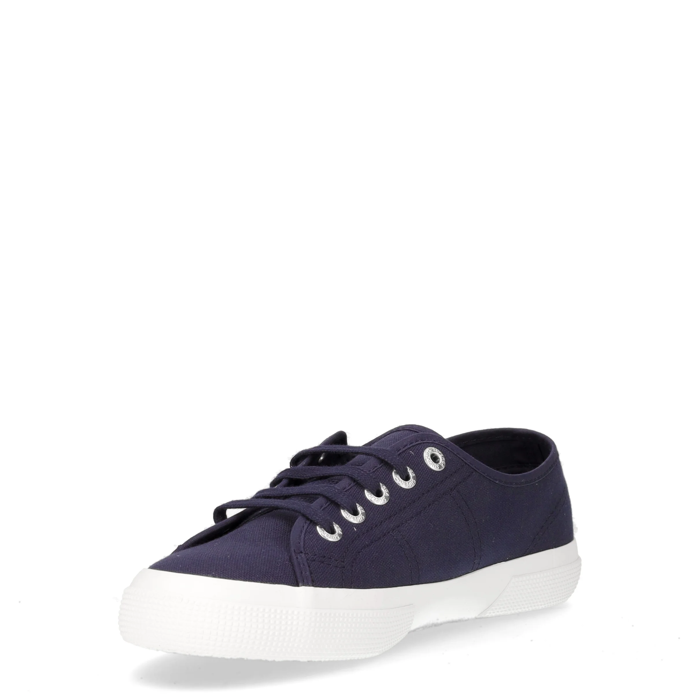 Sneaker in tessuto navy bianco - Image 3