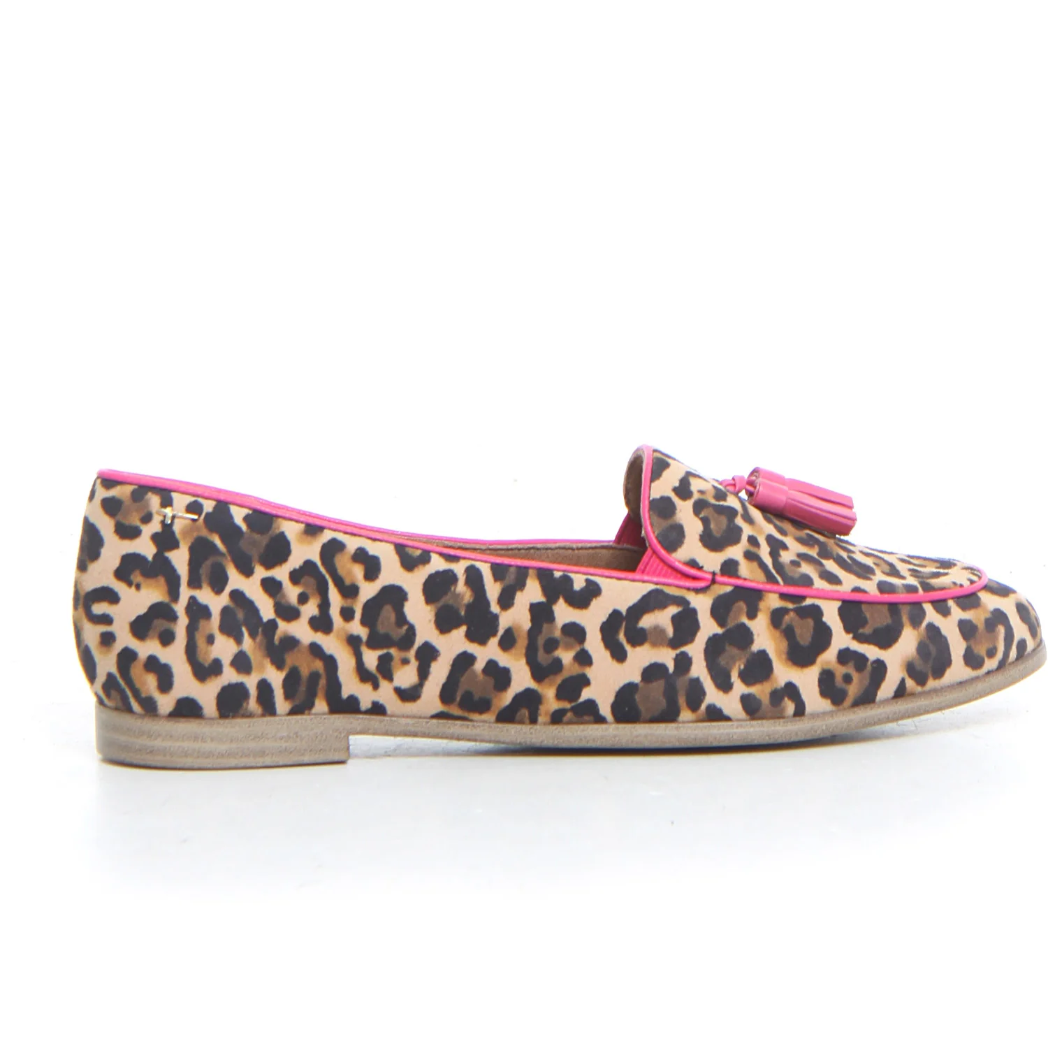 Mocassino leopard comb