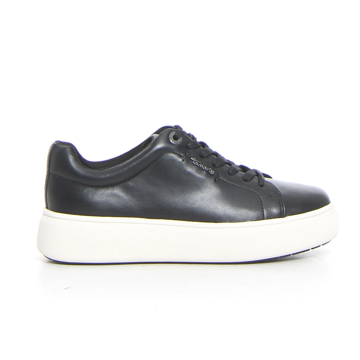 sneaker con platform black