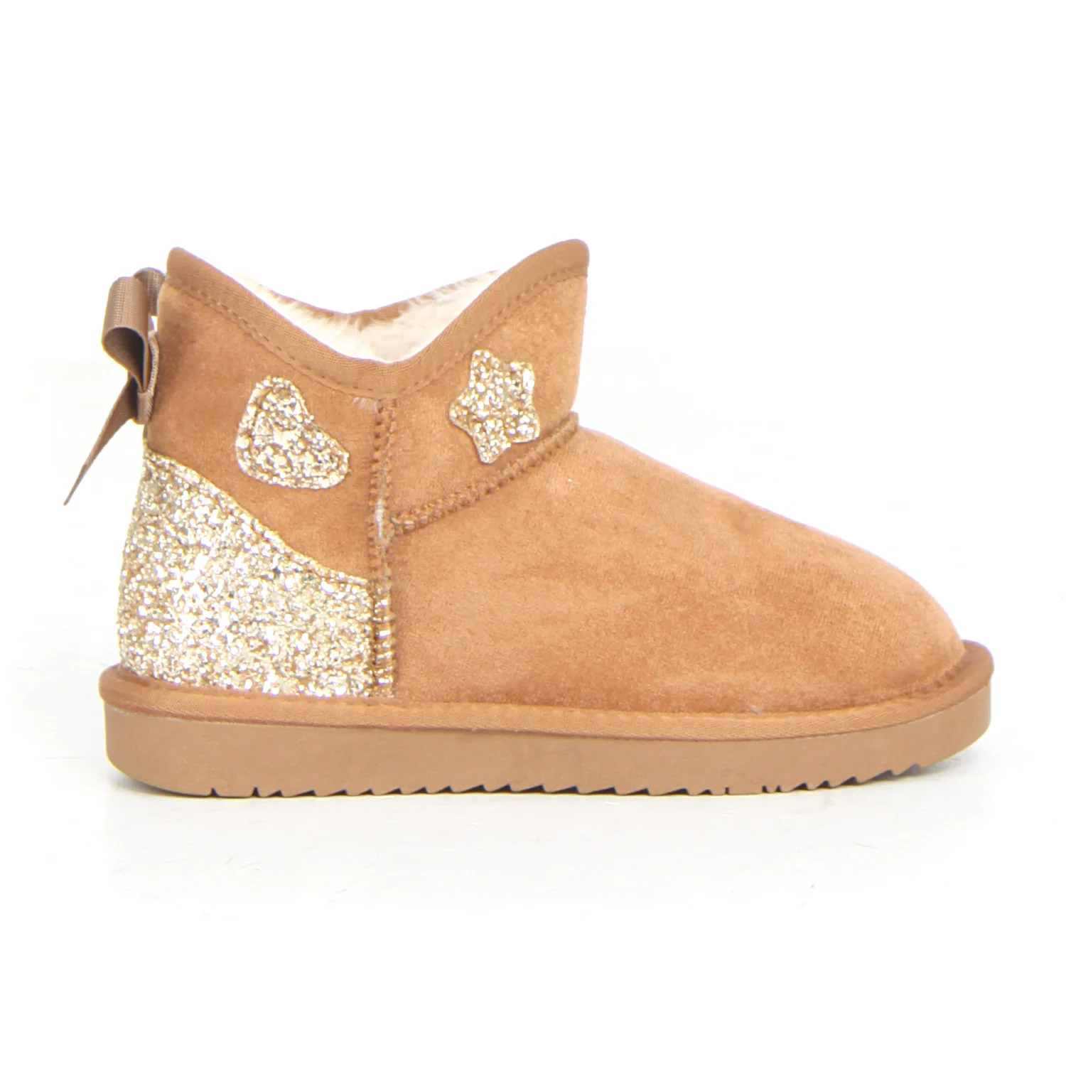 Stivaletto invernale bambina camel