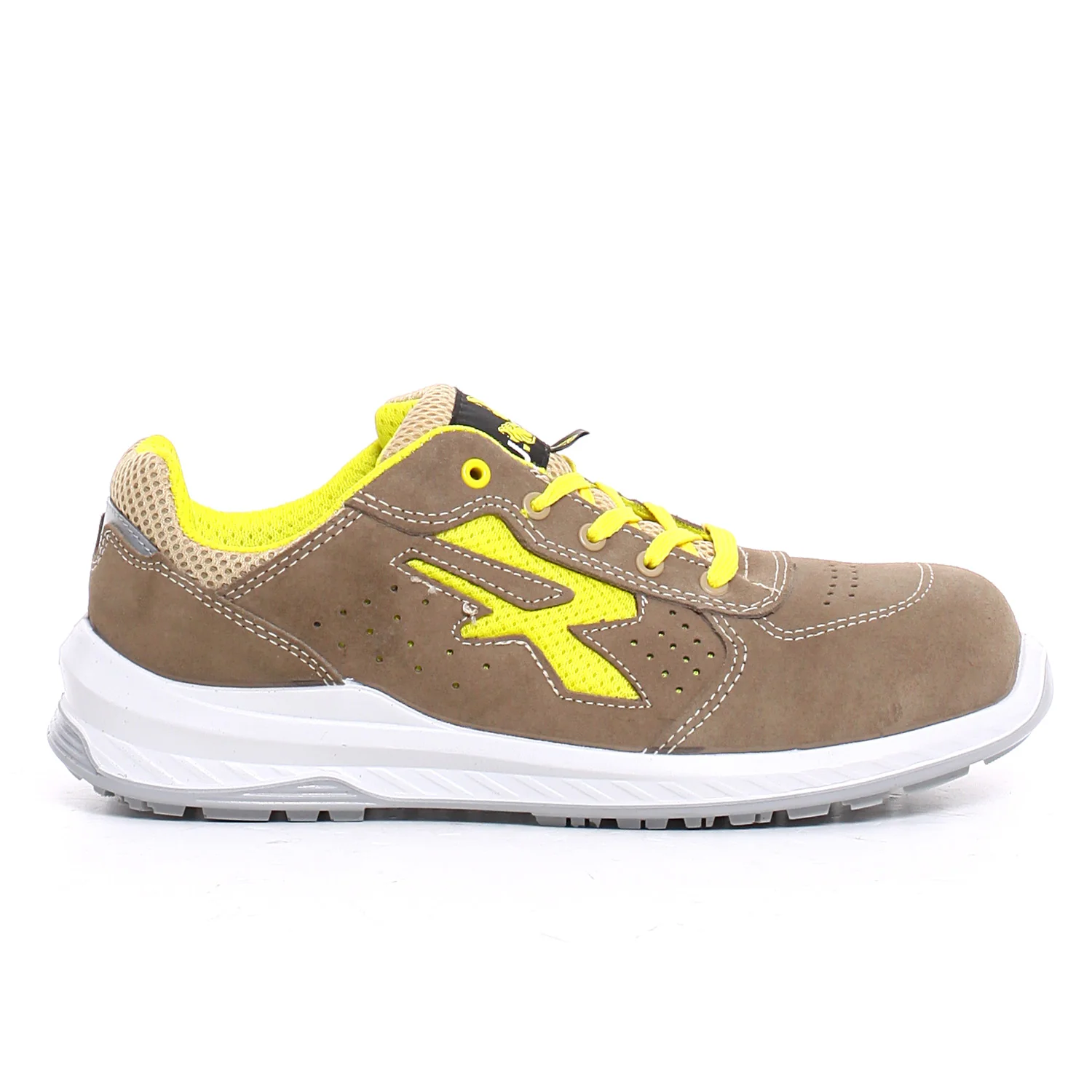 Reflex ESD S1P SRC scarpa antinfortunistica giallo/marrone