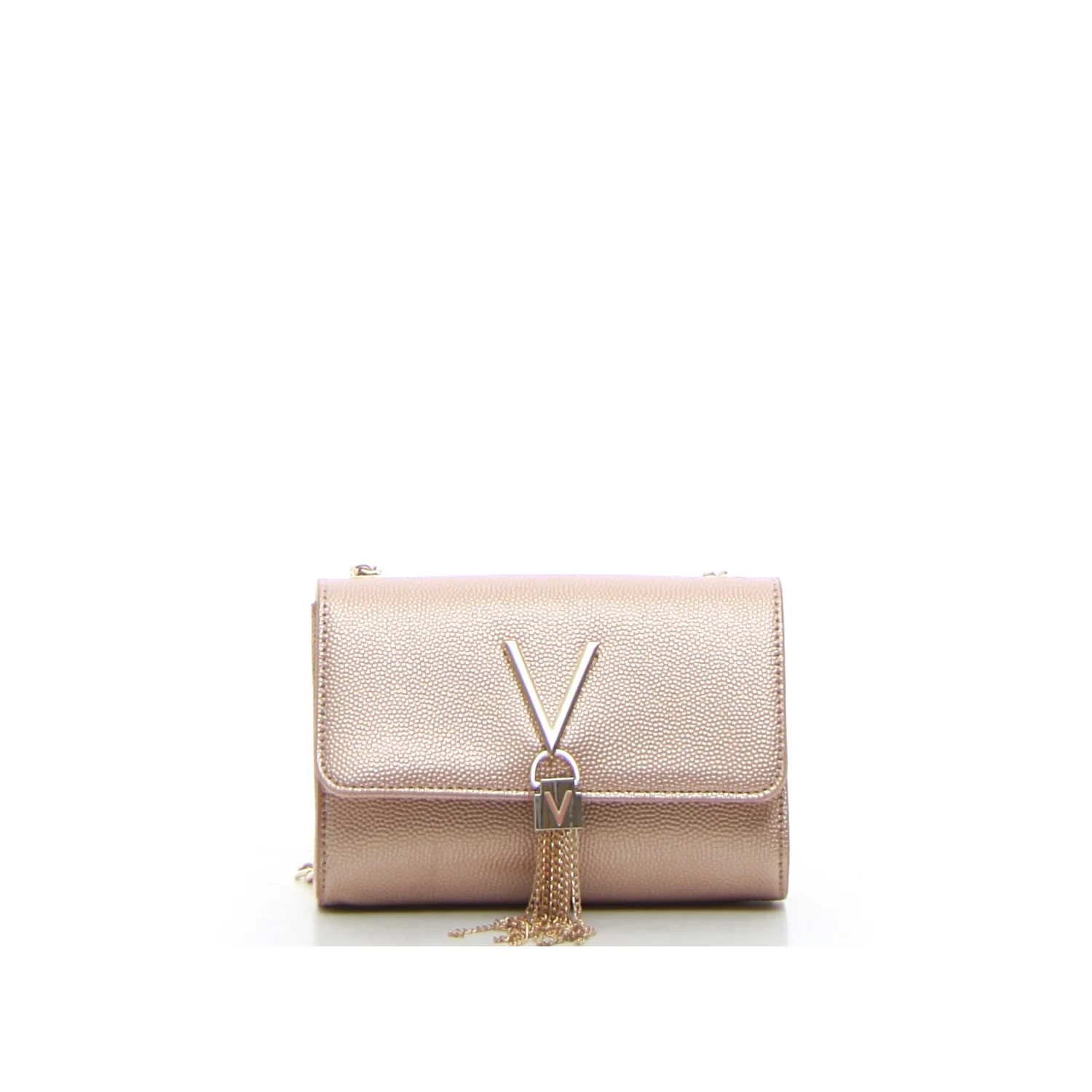 Divina pochette con tracolla oro rosa