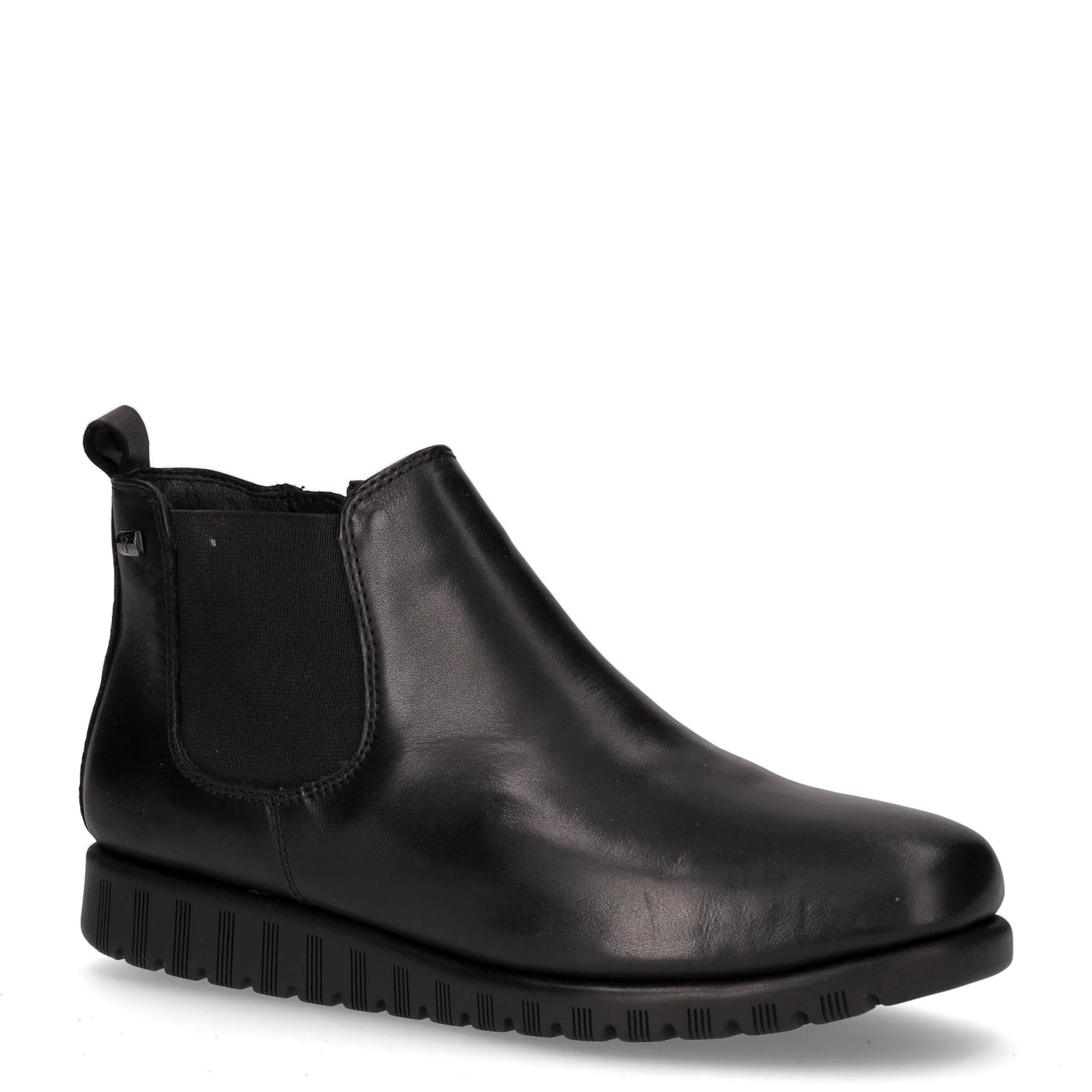 Stivaletto con zip in pelle nero - Image 2