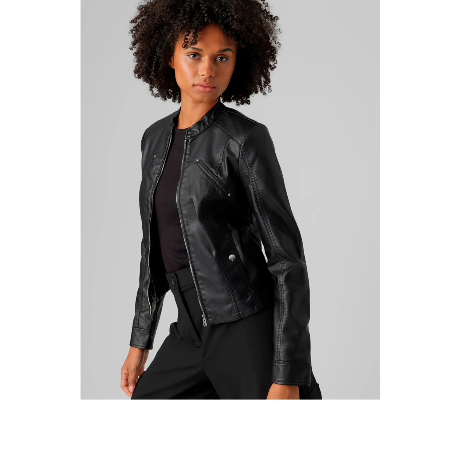 FAVODONA COATED JACKET black - Image 3
