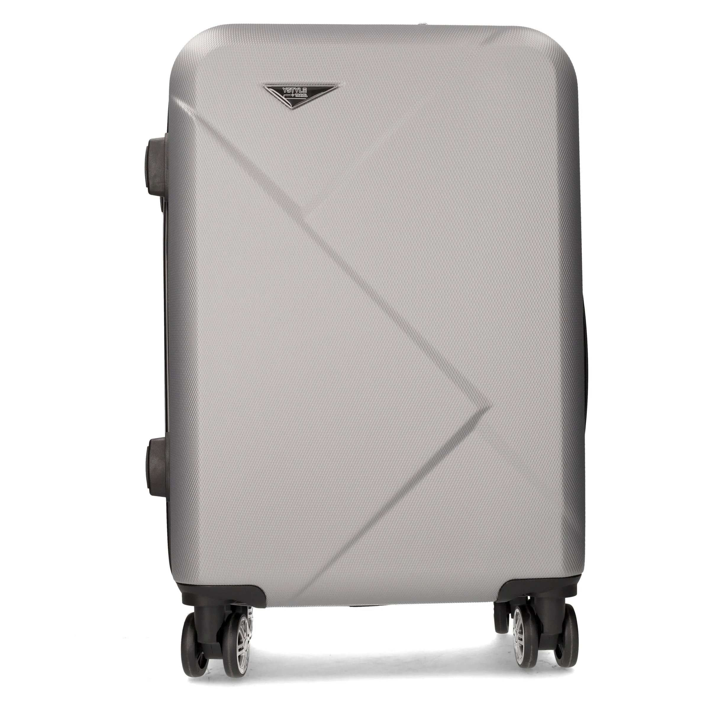 Trolley rigido 57 cm grigio argento